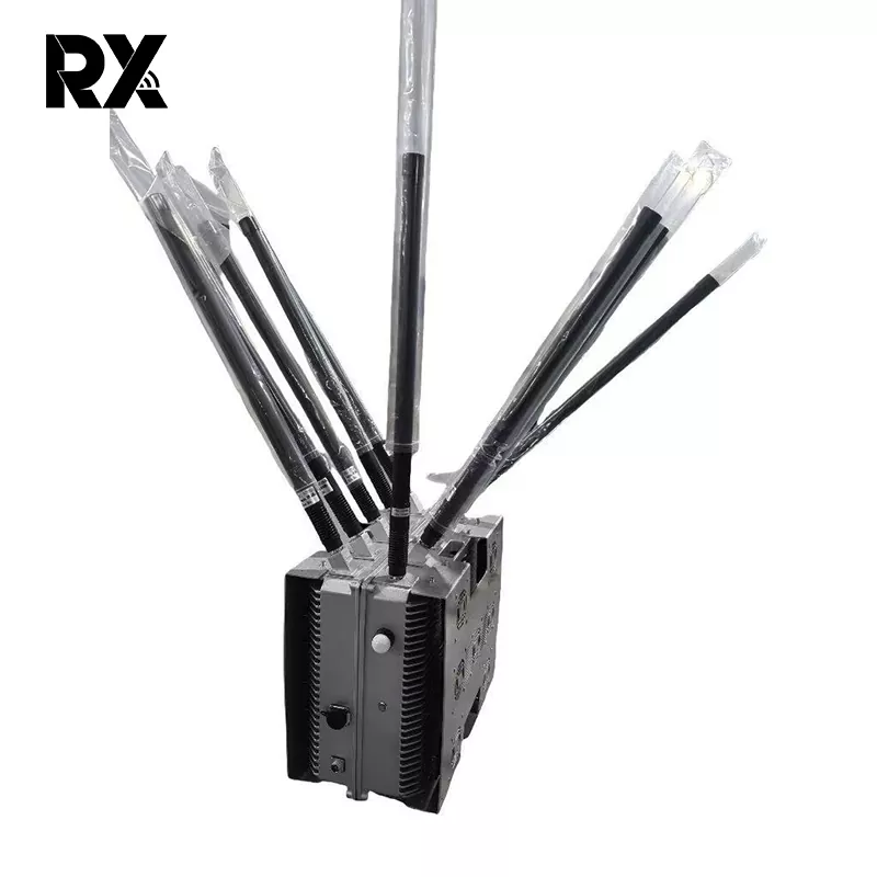 10 kanalų visos juostos 360° aptikimo trukdymo įranga